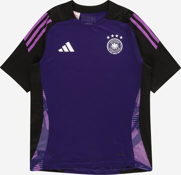 ADIDAS PERFORMANCE Funkcionalna majica 'DFB Tiro 24' | vijolična barva: sprednja stran