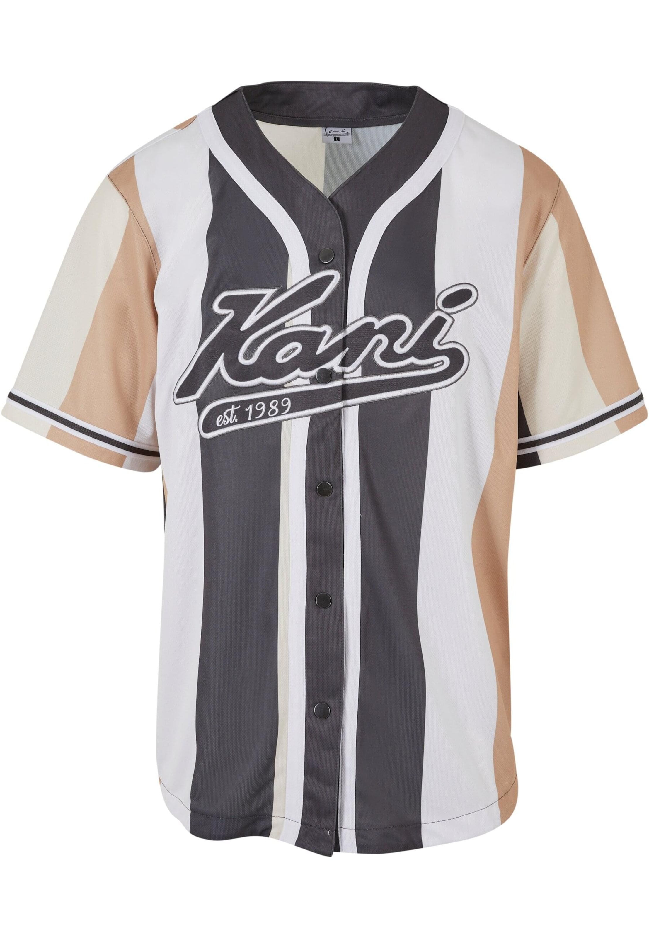 jauktas krāsas Karl Kani T-Krekls: no priekšpuses