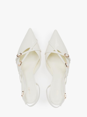 Estro Slingback pumps '2408-9' i beige