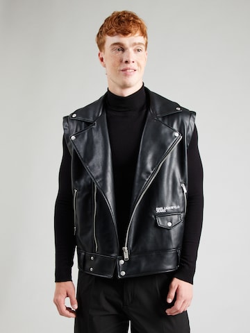 KARL LAGERFELD JEANS Kevad-sügisjope, värv must