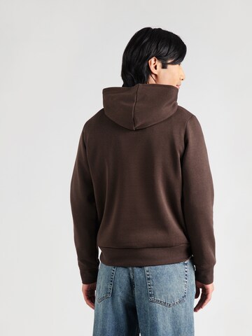 JACK & JONES Collegepaita 'JWHVICTO' värissä ruskea: takapuoli