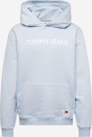 Tommy Jeans Mikina 'CLASSICS' – modrá: přední strana