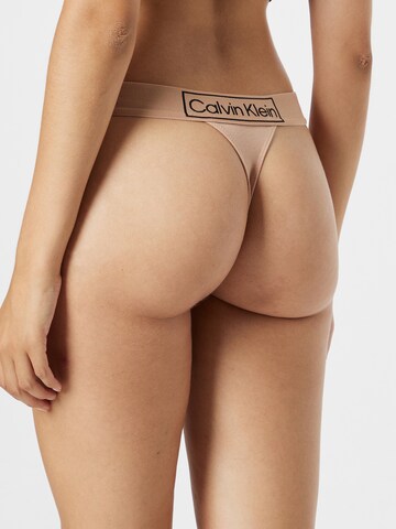 Calvin Klein Underwear Štandardný strih Tangá - ružová
