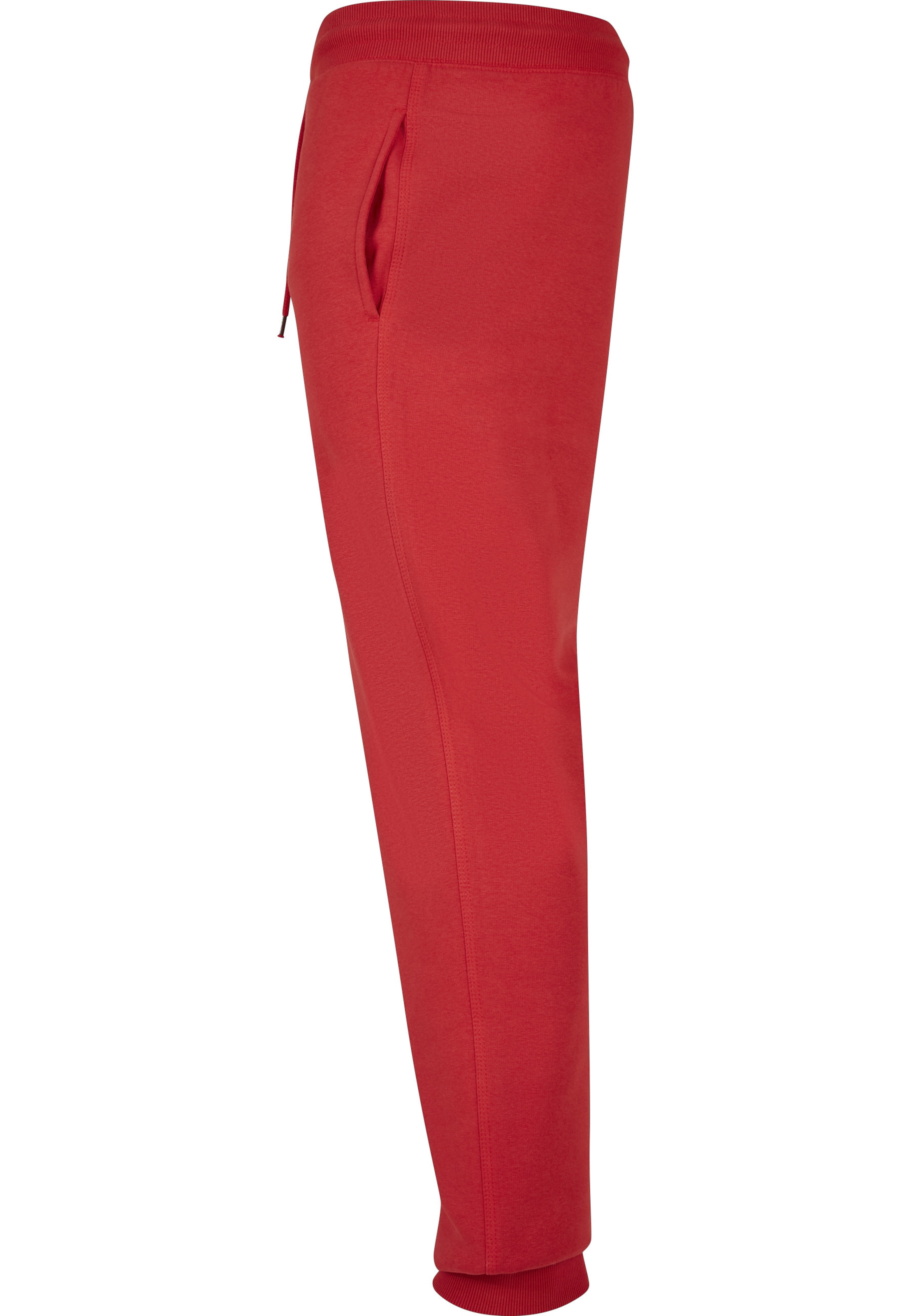 Urban Classics - Tapered Calças em vermelho