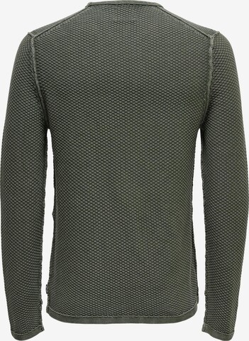 Only & Sons Pullover 'Pavo' in Grau