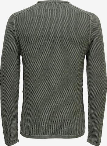 Only & Sons Sweater 'Pavo' in Grey