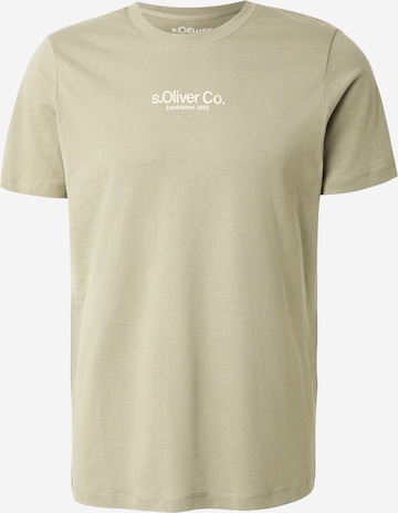 Tricou de la s.Oliver pe verde: față