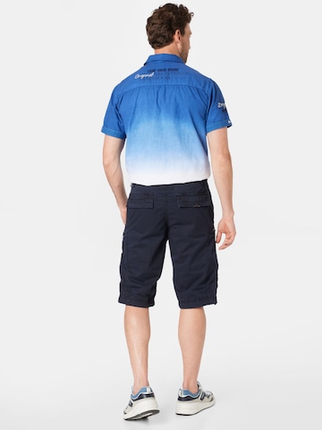 CAMP DAVID Lużny krój Spodnie 'Skater' w kolorze niebieski