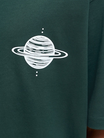 žalia Jack & Jones Junior Marškinėliai 'JJASTRO'