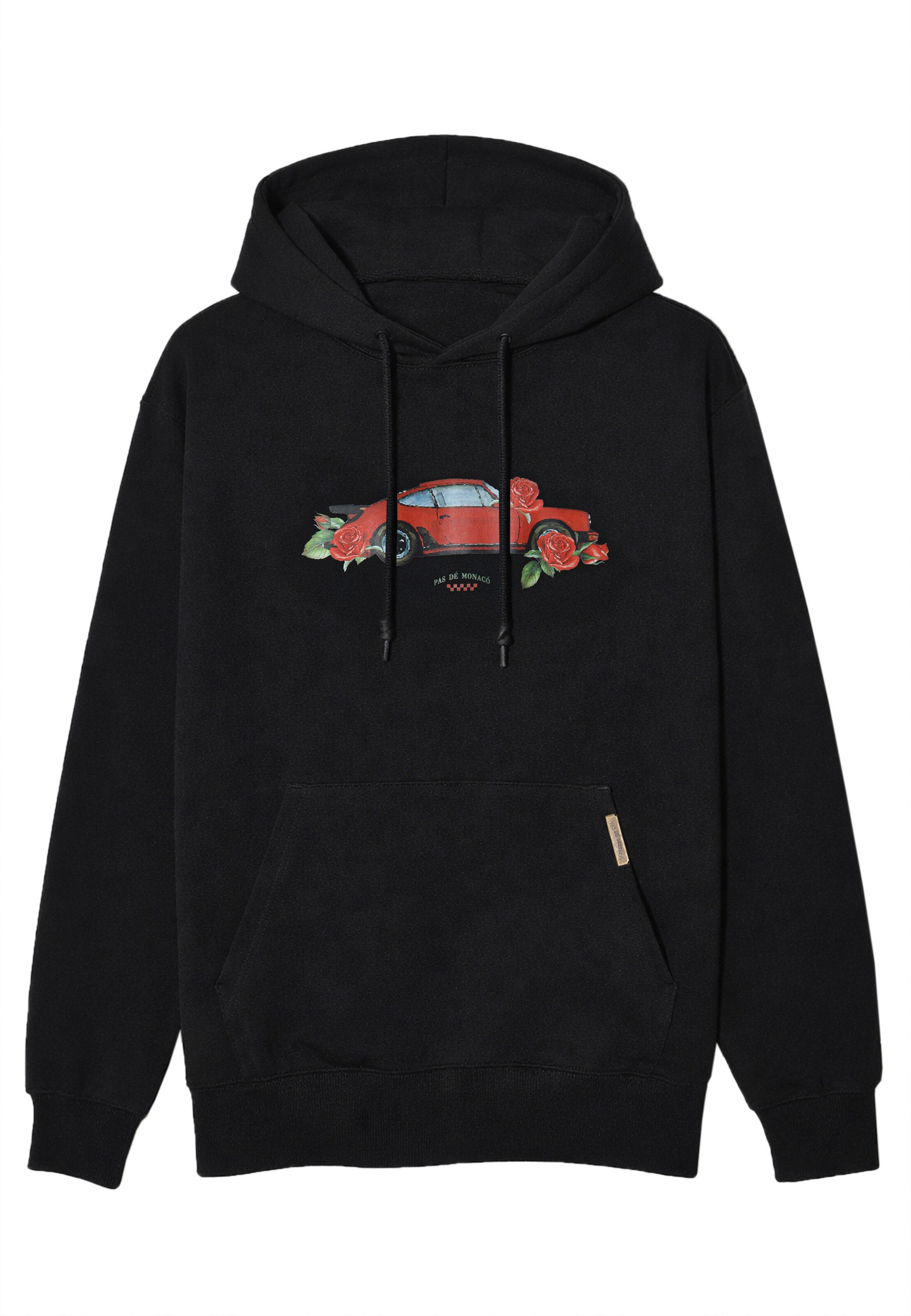 Pas De Monaco Sudadera 'VELOCITA' en rojo / negro, Vista del producto