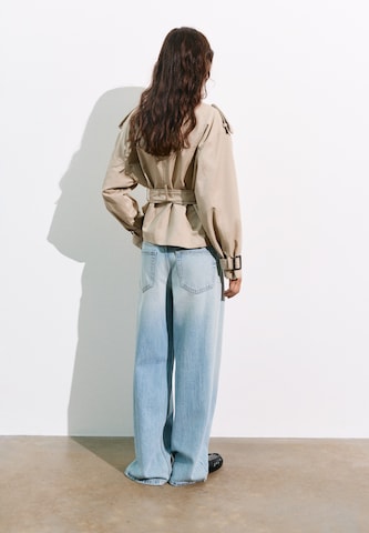 Pull&Bear Преходно палто в бежово
