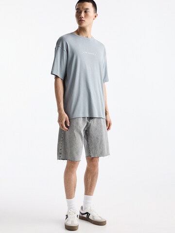 Pull&Bear Bluser & t-shirts i blå