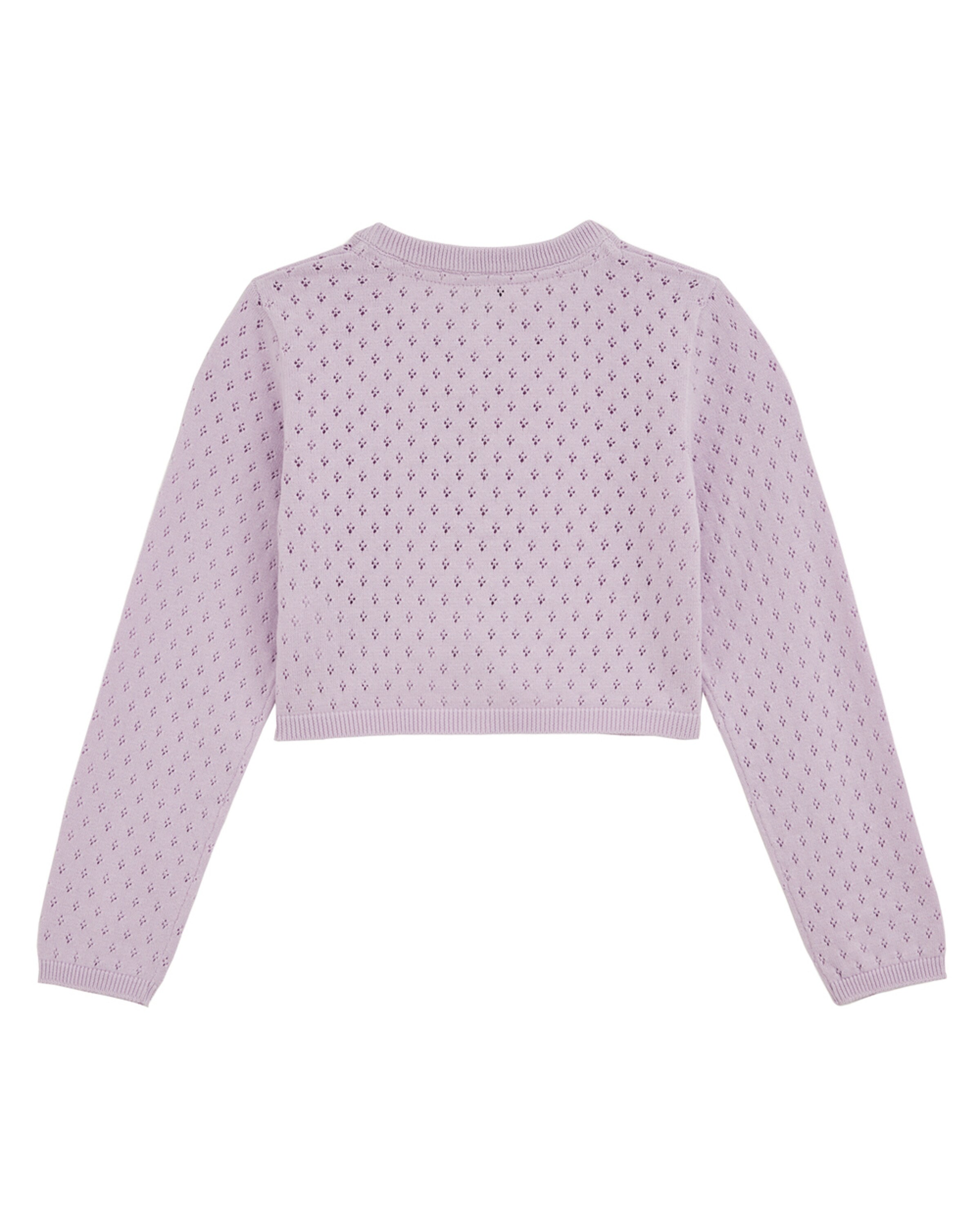 WE Fashion - Casaco de malha em roxo