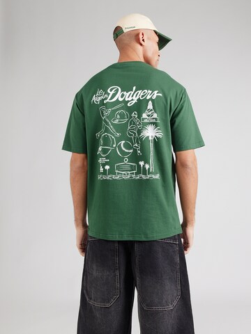 NEW ERA - Camiseta 'MLB BASEBALL' en verde: frente