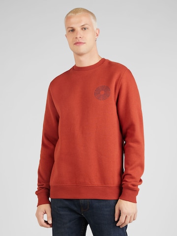 BLEND Sweatshirt in Orange: front