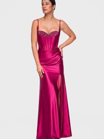 Ombre Abendkleid‌‌‌‌‌‌‌‌‌ in Rot