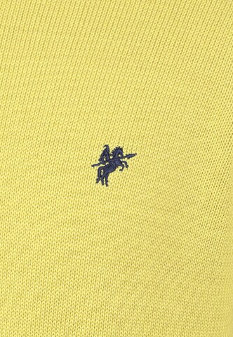 DENIM CULTURE Sweater 'Jason' in Yellow