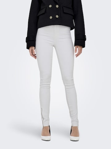 Only Tall Skinny Jeans 'Royal' i hvid: forside