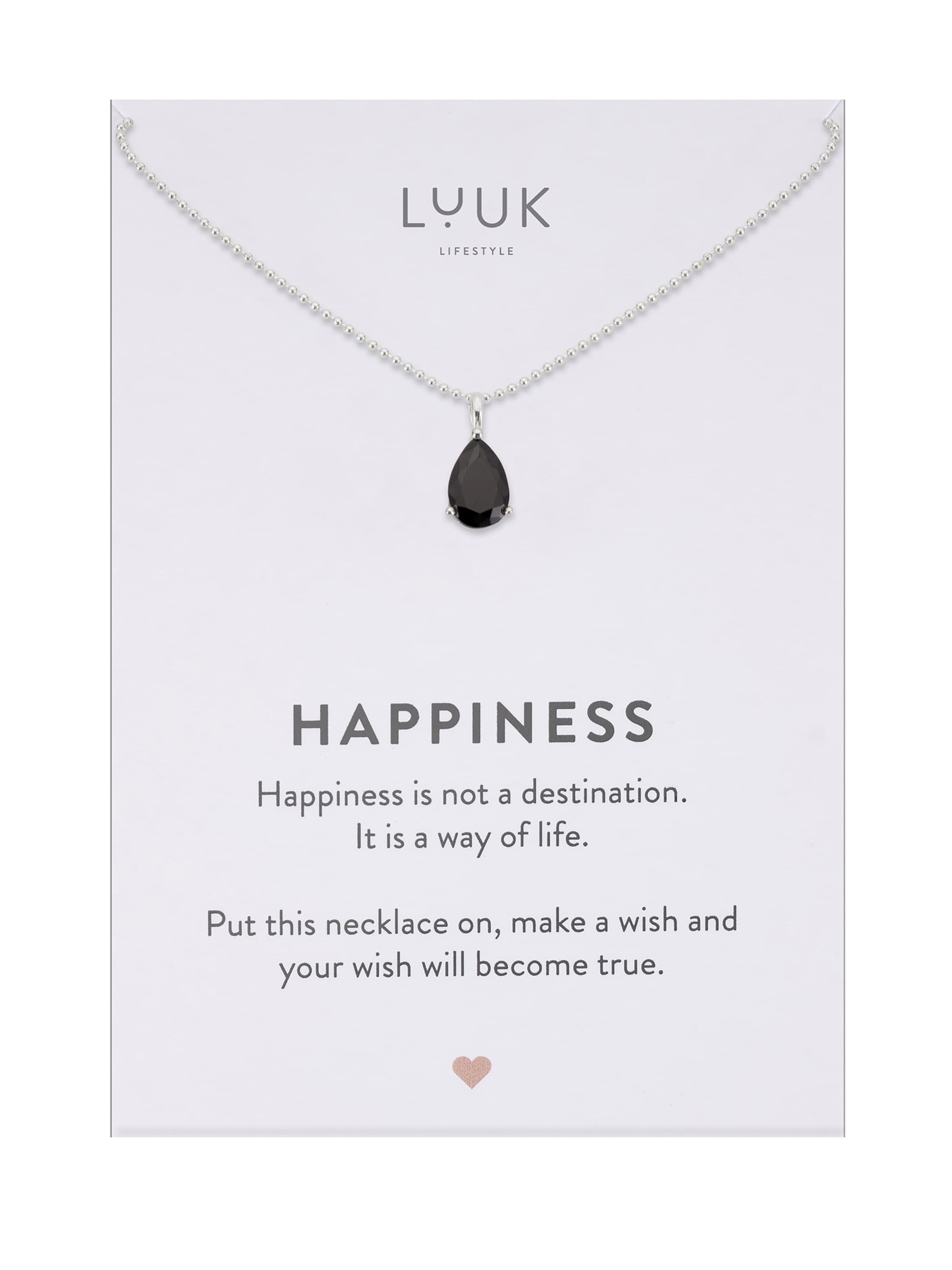 LUUK LIFESTYLE Kette‌‌‌‌‌‌ in Silber: Vorderseite