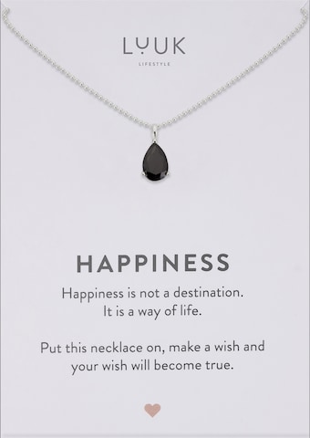 LUUK LIFESTYLE Necklace in Silver: front