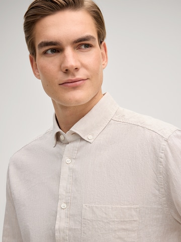 JOOP! Jeans Regular fit Button Up Shirt 'Hali' in White