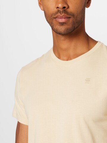 T-Shirt G-Star RAW en beige