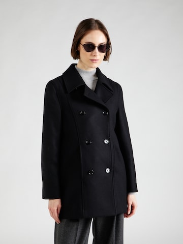 BOSS Black Between-Seasons Coat 'Capiva' in Black: front