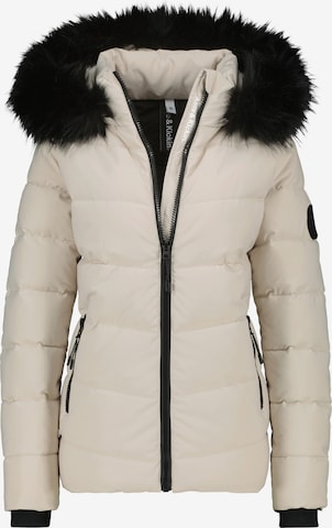 Alife and Kickin Winterjacke 'Adela' in Beige: predná strana