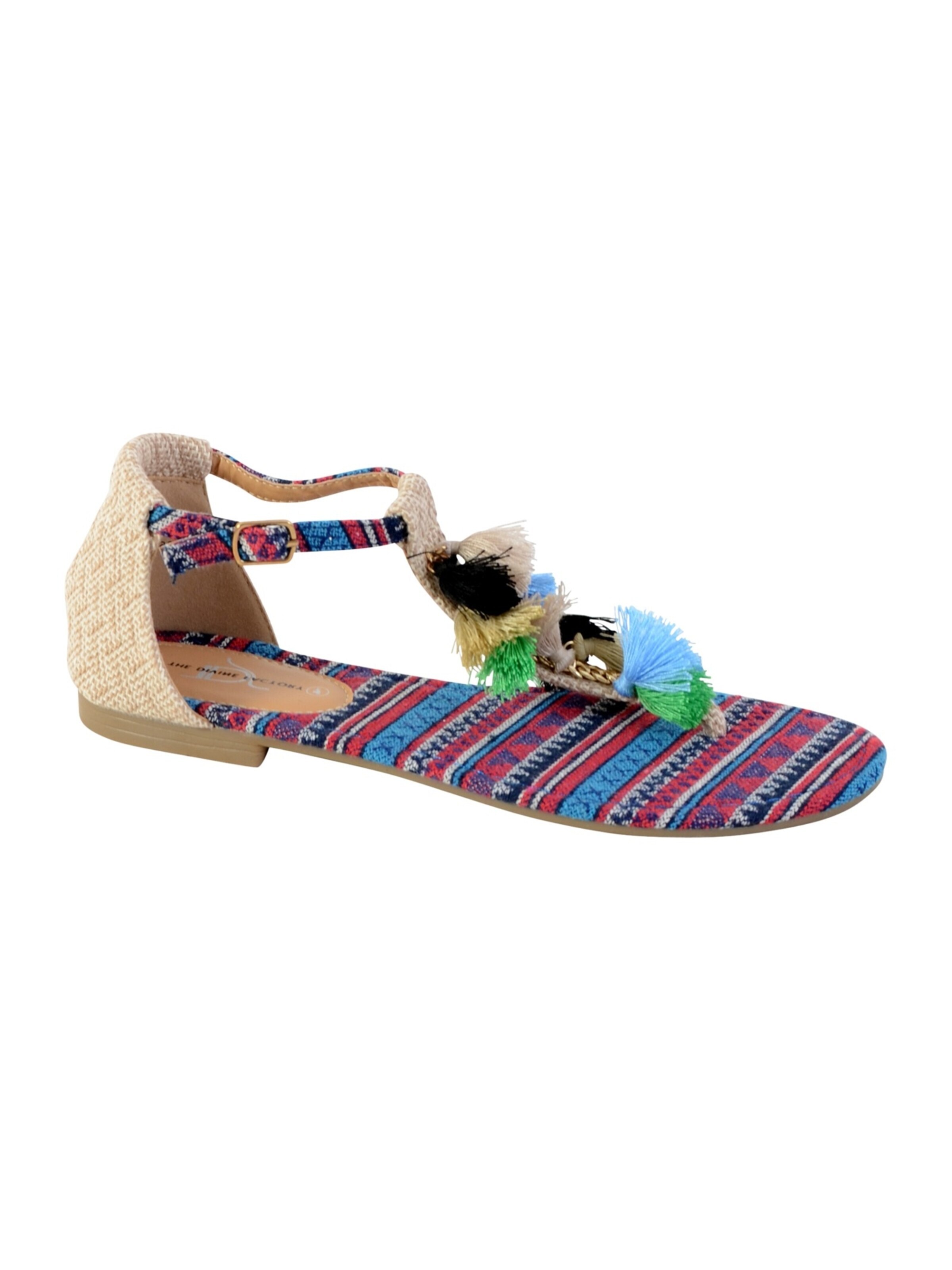 The Divine Factory Sandals in Beige