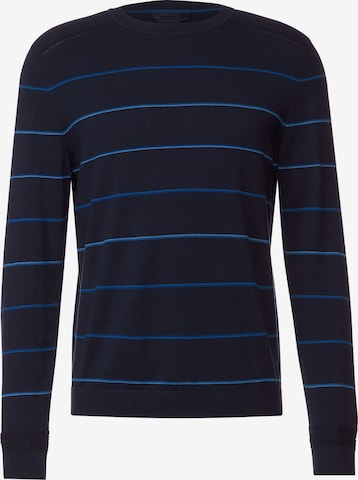 Street One MEN Sweater in Blue: front