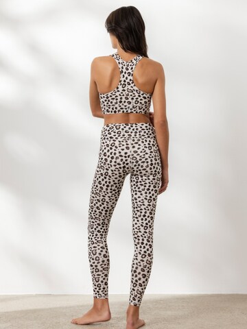 Hey Honey Skinny Leggings 'Leo' in Beige