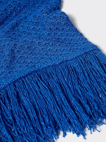 Rochie tricotat 'Jaia' de la MANGO pe albastru