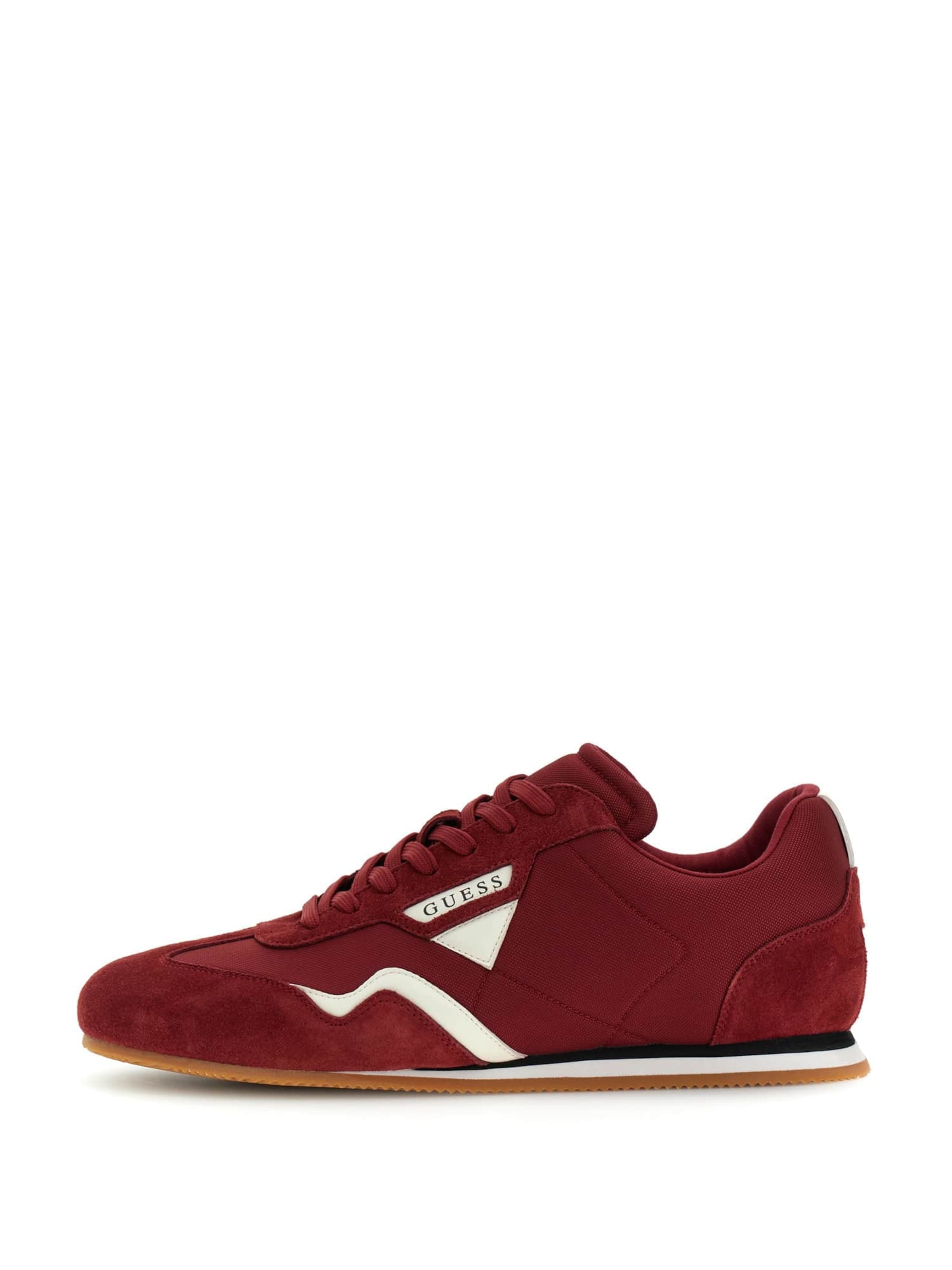 GUESS Sneakers 'Olmo' in Wine red / White, Item view