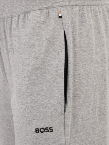 Effilé Pantalon de pyjama 'Mix&Match' BOSS en gris