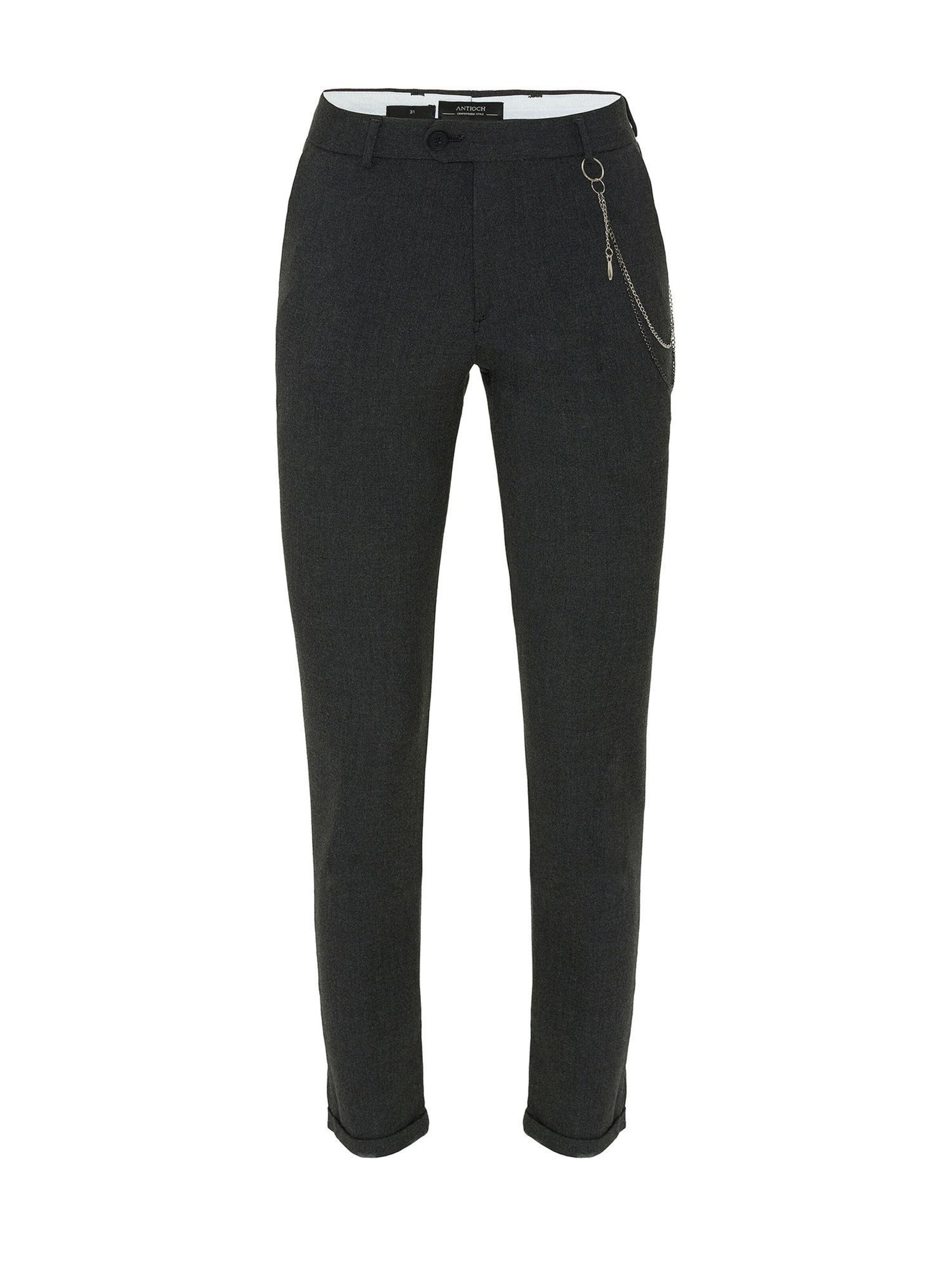 Regular Pantalon Antioch en gris : devant