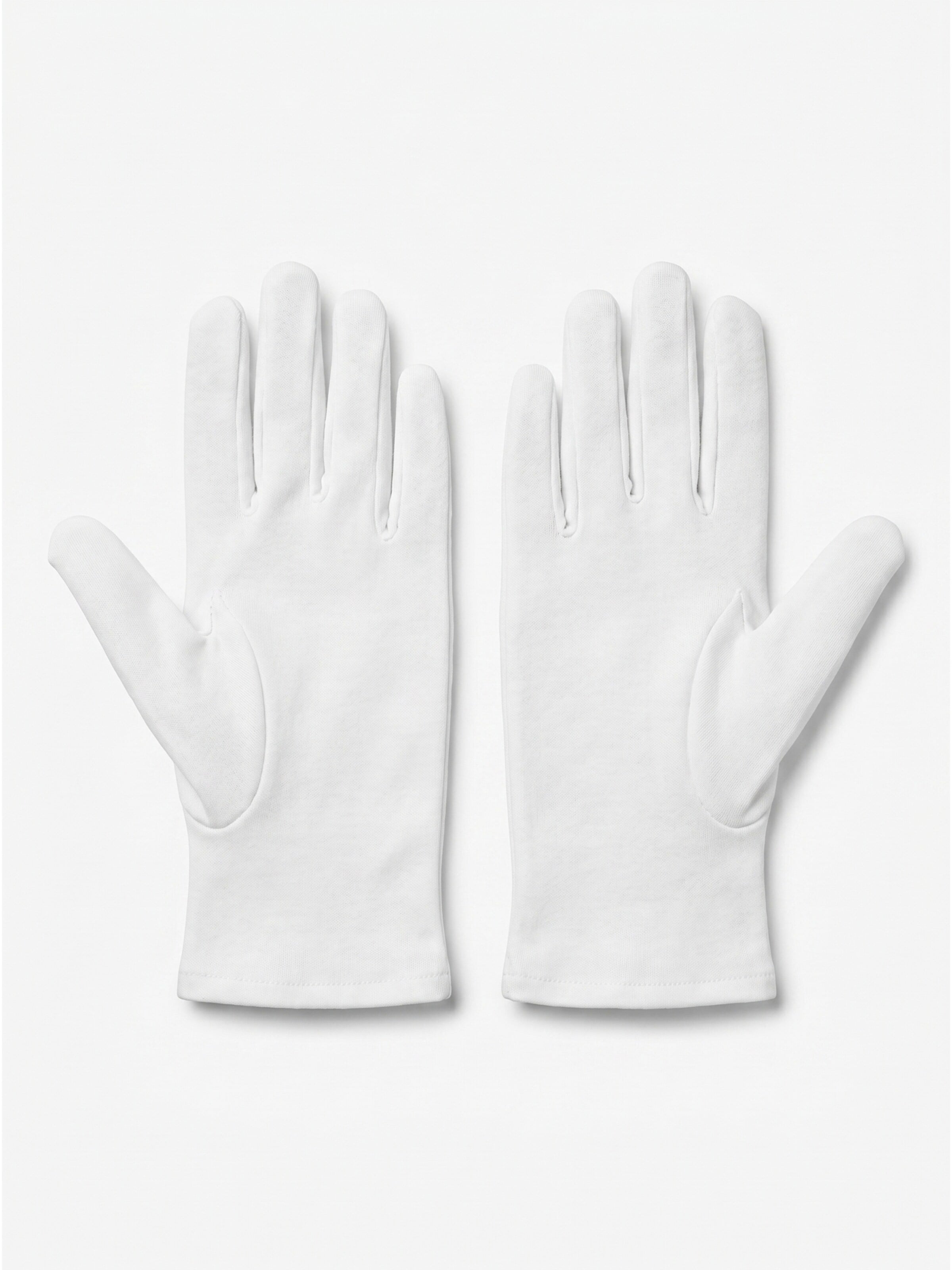 Gants 'Gloves Strumpfhandschuhe' GLAMORY en blanc : devant