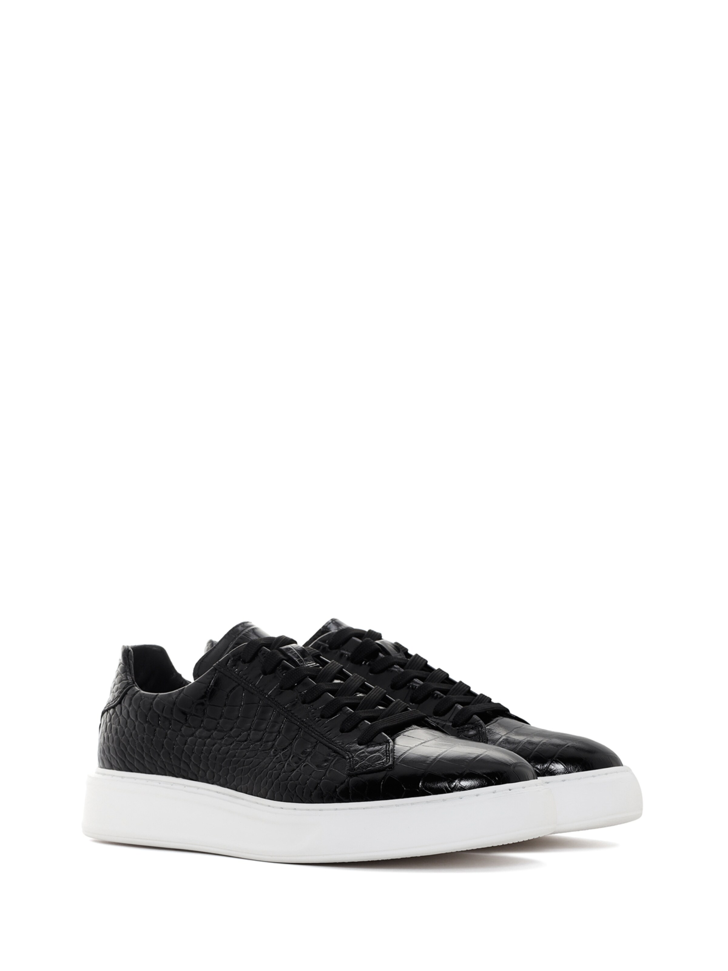 Baskets basses Derimod en noir