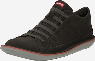 CAMPER Sneakers high 'Beetle' i mørkegrå / rød / hvit, Produktvisning