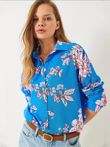 Bianco Lucci Bluza | modra barva