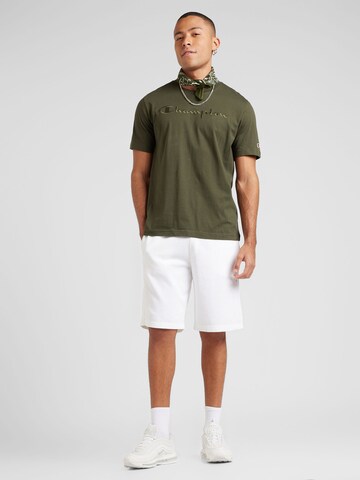Maglietta di Champion Authentic Athletic Apparel in verde