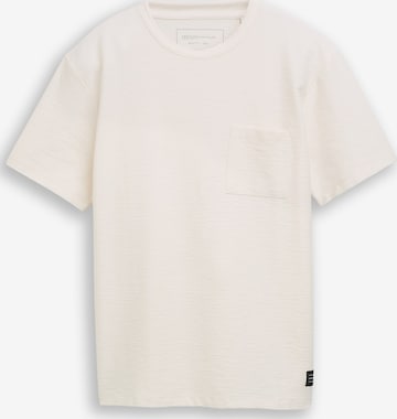 TOM TAILOR DENIM Shirt in Wit: voorkant