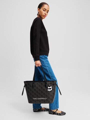 Karl Lagerfeld Shoulder bag in Black: front