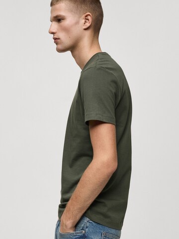 MANGO MAN Shirt 'CHERLO' in Groen