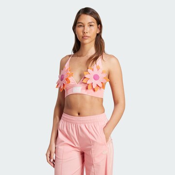 ADIDAS ORIGINALS Треугольник Бюстгальтер 'Summer Glow' в Ярко-розовый: спереди