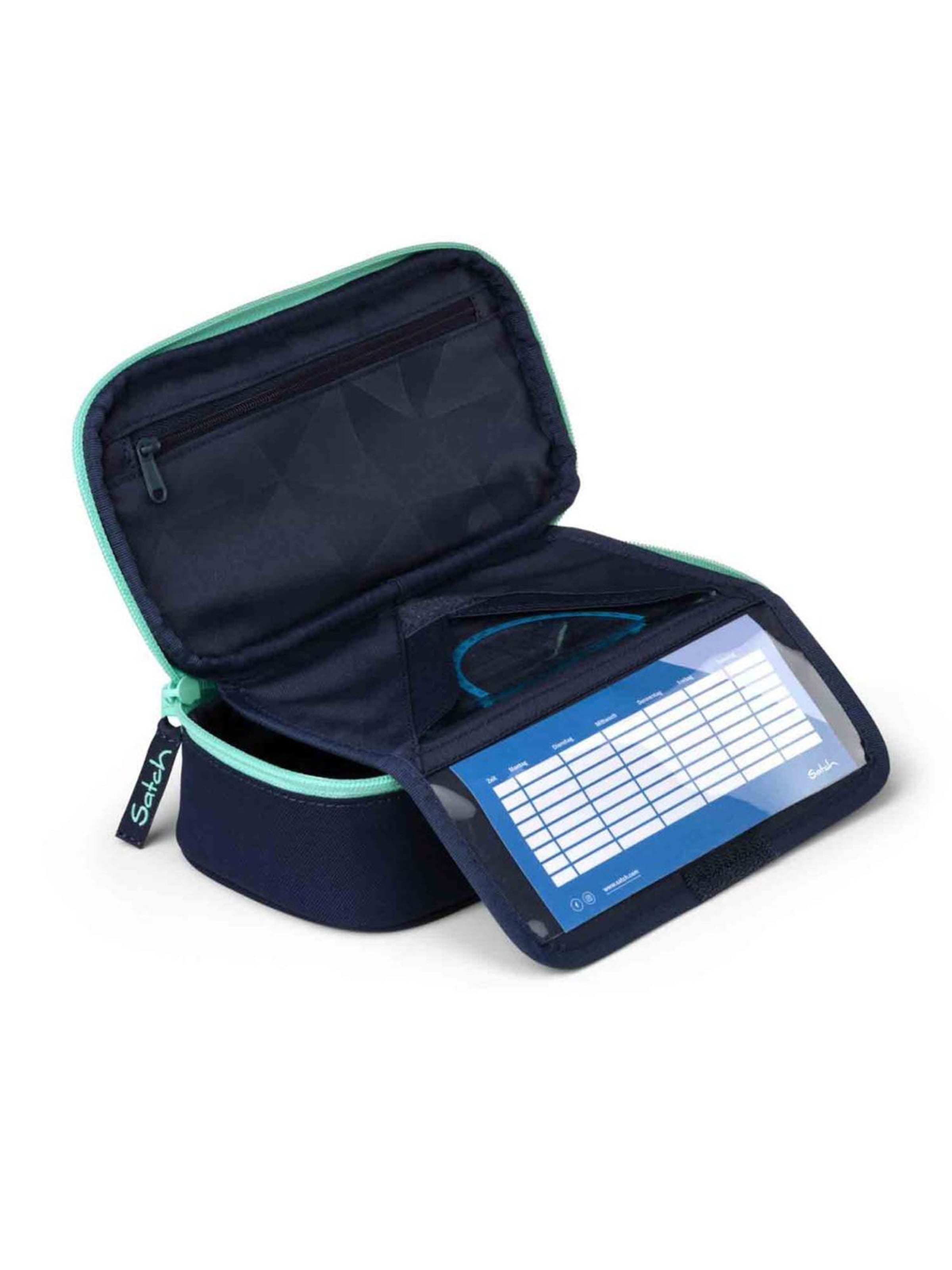 Satch Rucksack 'Pack Schulrucksack Set 3tlg'‌‌‌‌‌‌‌‌‌ in Blau