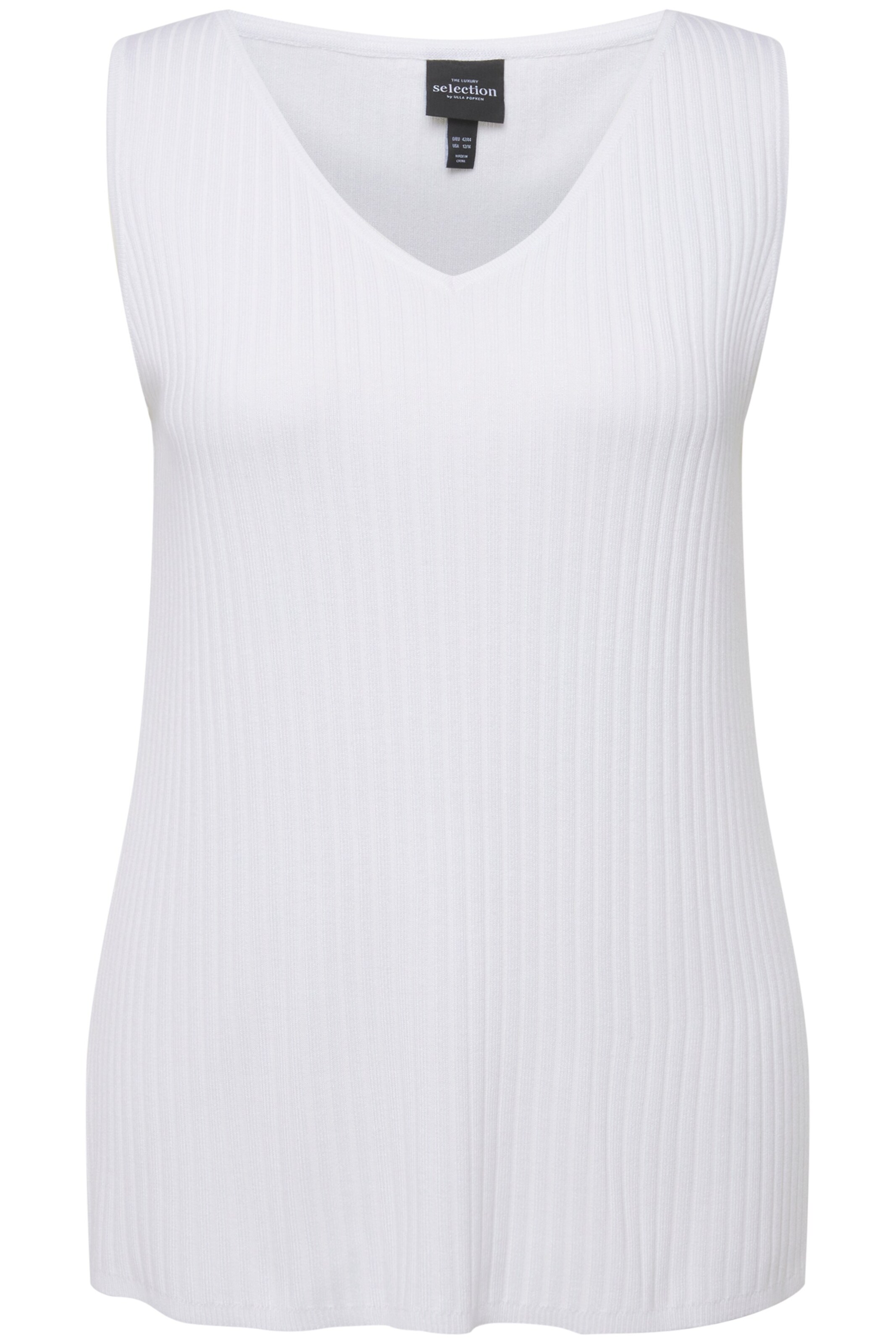 Ulla Popken Sweater in White: front