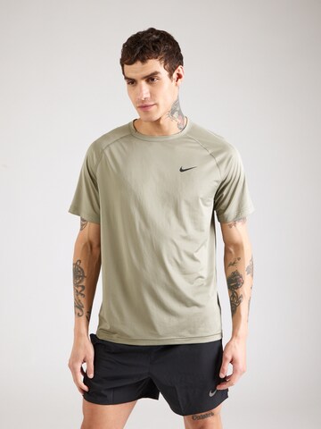 NIKE Performance shirt 'READY' in Green: front