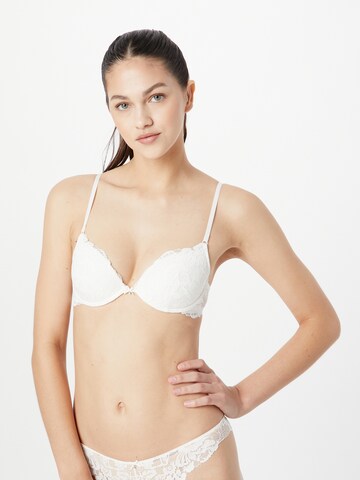 Invisible Soutien-gorge Women' Secret en blanc : devant