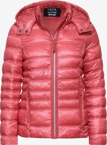 CECIL Winter Jacket in Red: front