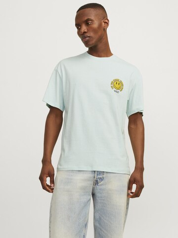 T-Shirt JACK & JONES en bleu : devant